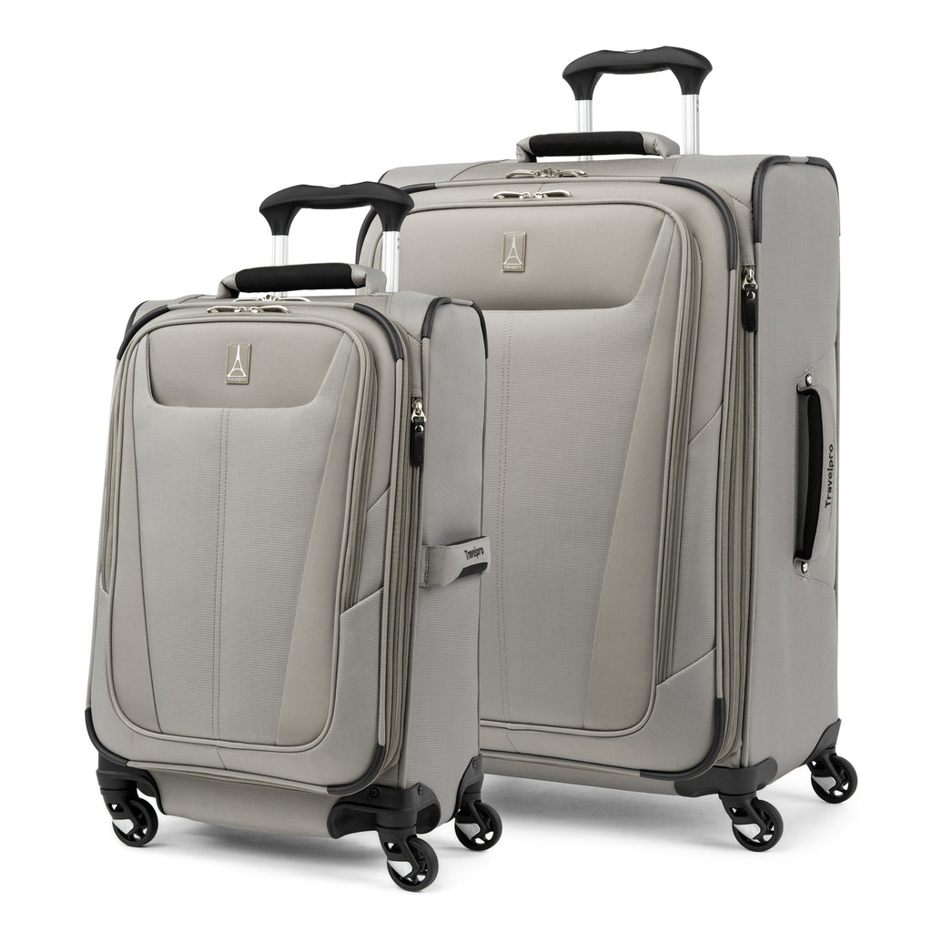 Travelpro Maxlite 5 2-Piece Set (21/25) 4-Wheel Softside Luggage Mocha / 2-Piece Set (21/25)