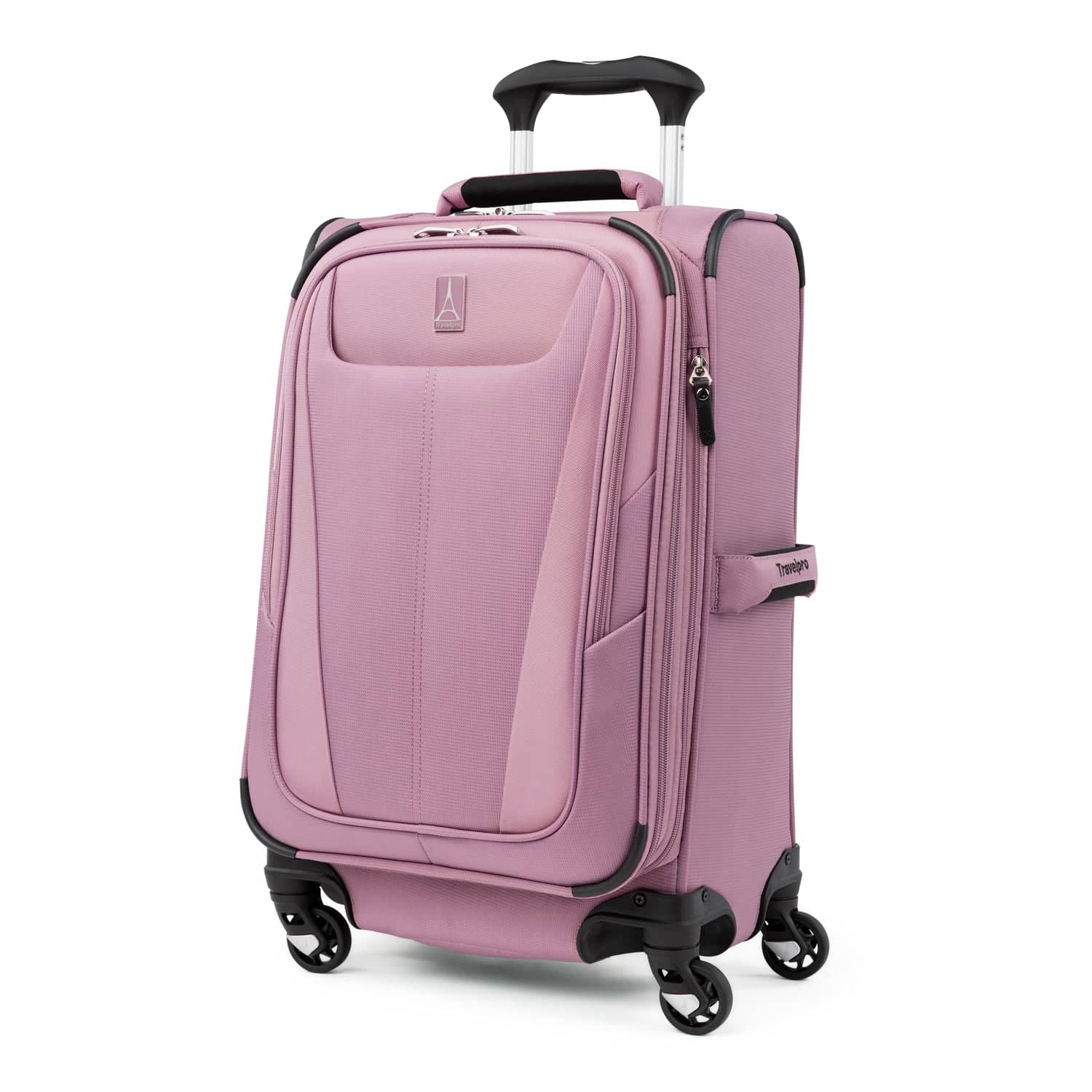 Source Pink women boarding box 360 degree trolley travel suitcase sets abs  luggage bag on m.