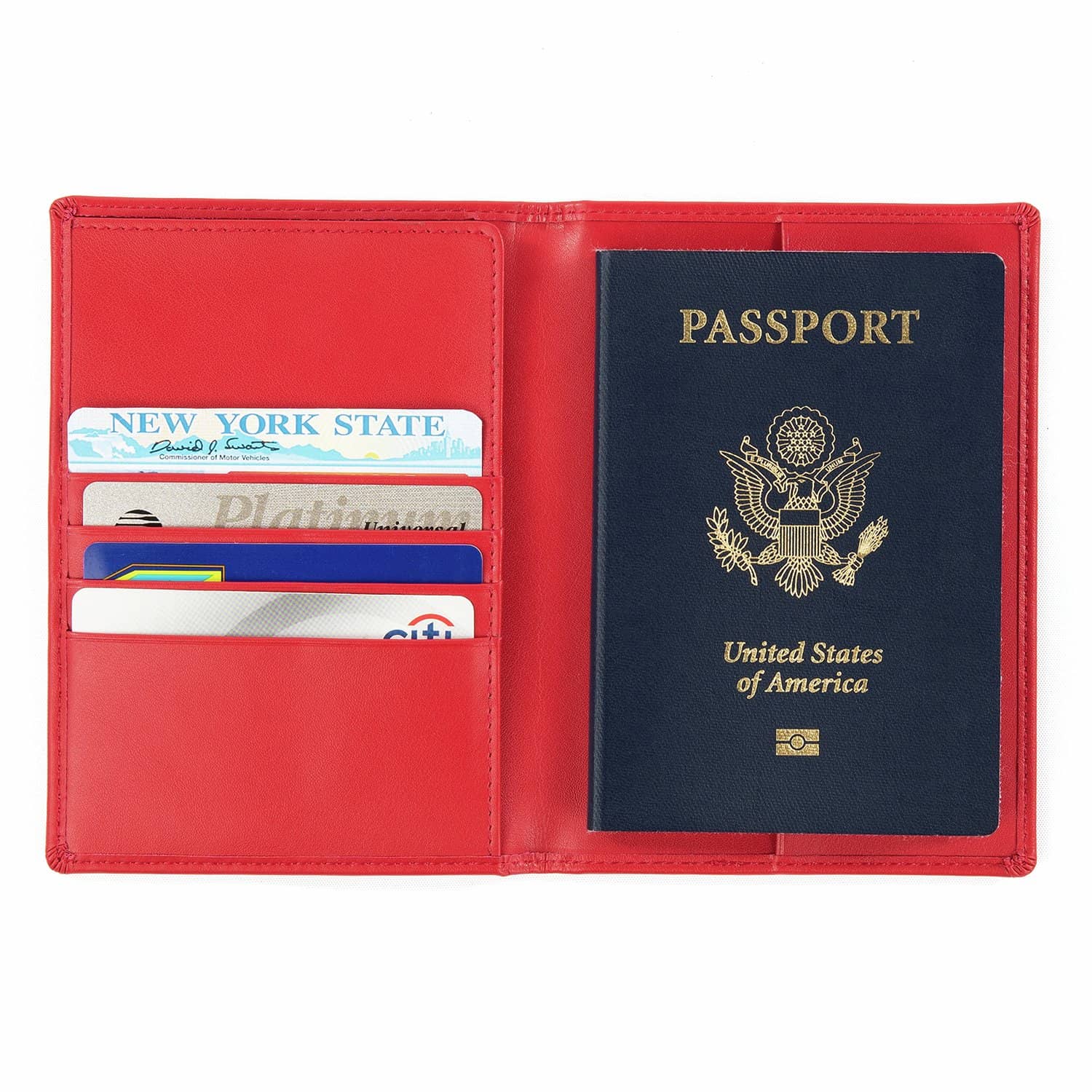 Colorful personalized passport cover with fast shipping