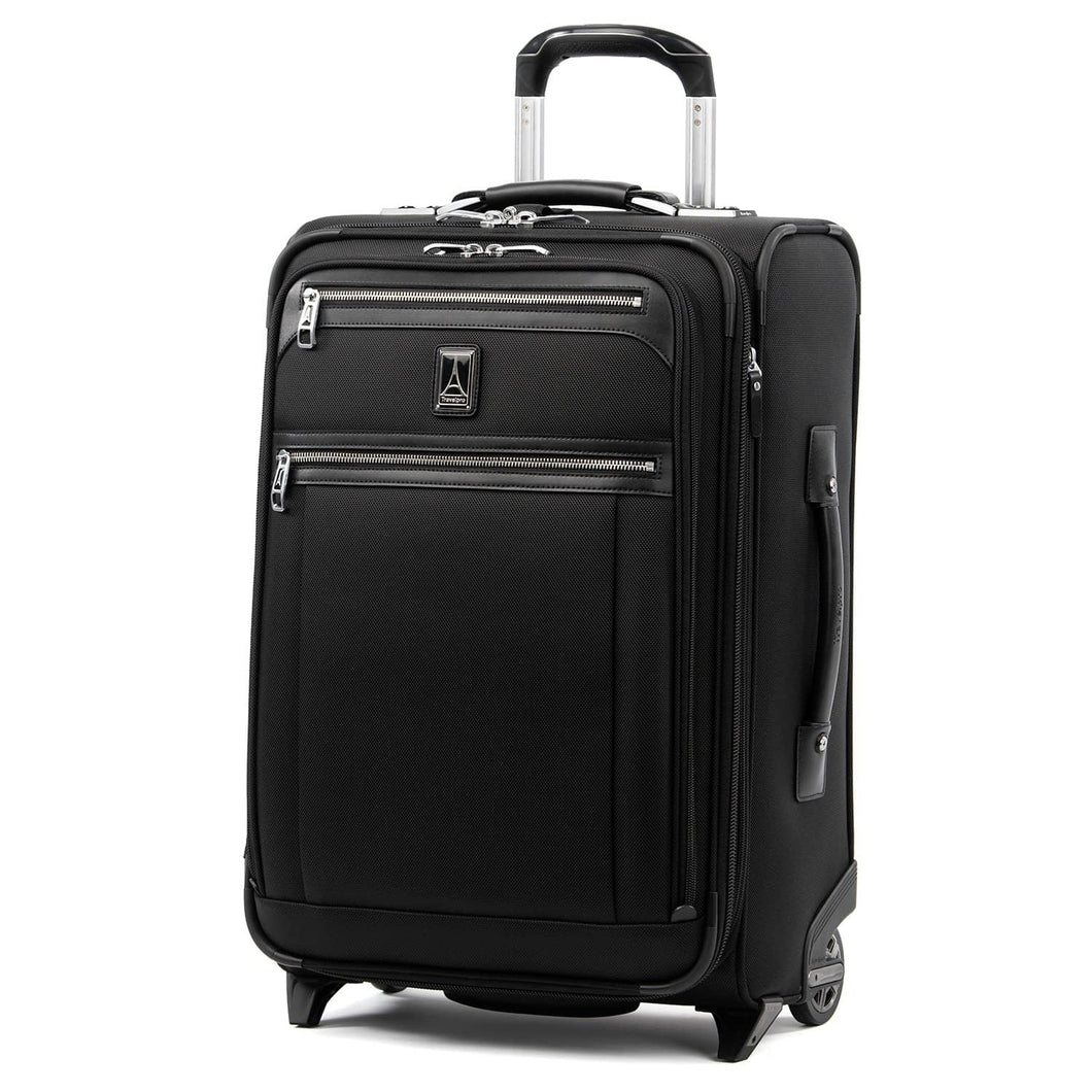 Travelpro Platinum Elite 22 Expandable Carry-On Roll Aboard Luggage - Shadow Black