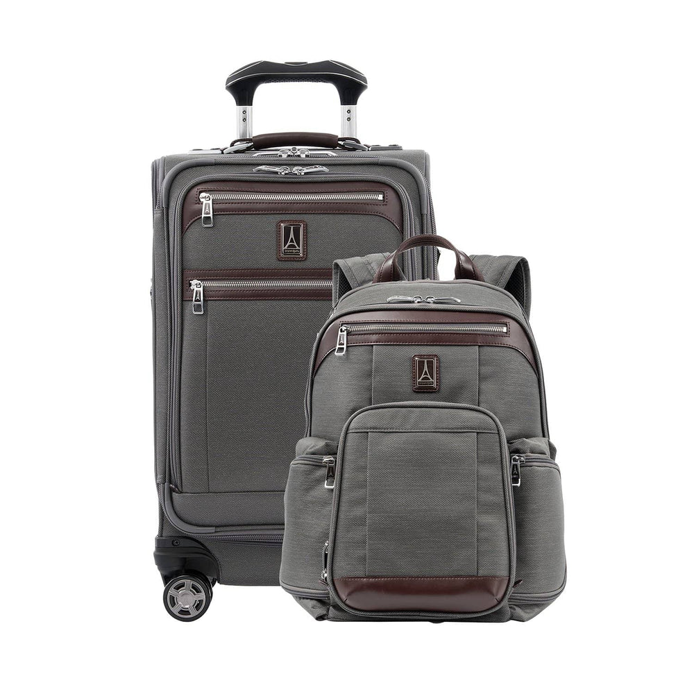 Platinum® Elite Business Backpack/21&quot; Expandable Spinner - Luggage Set